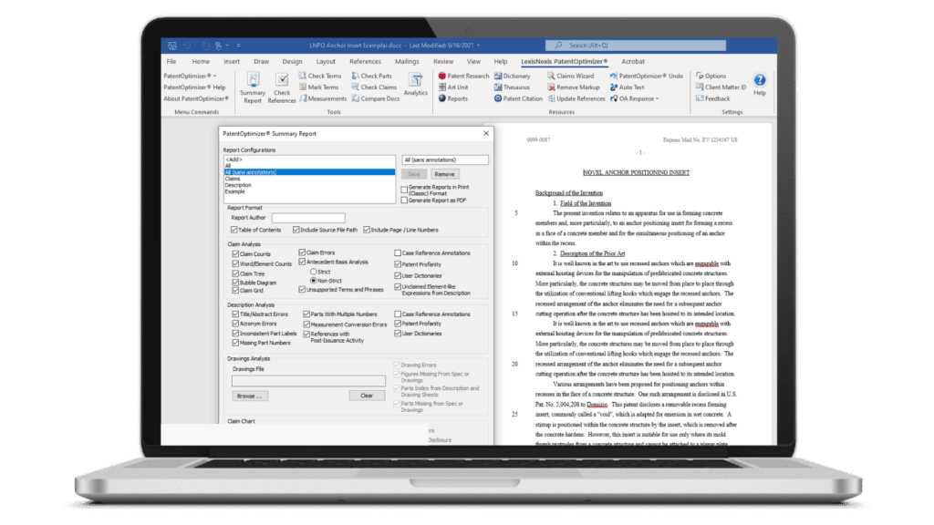 patent drafting